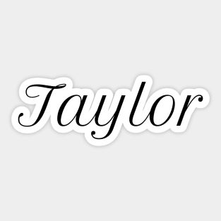 Taylor Sticker